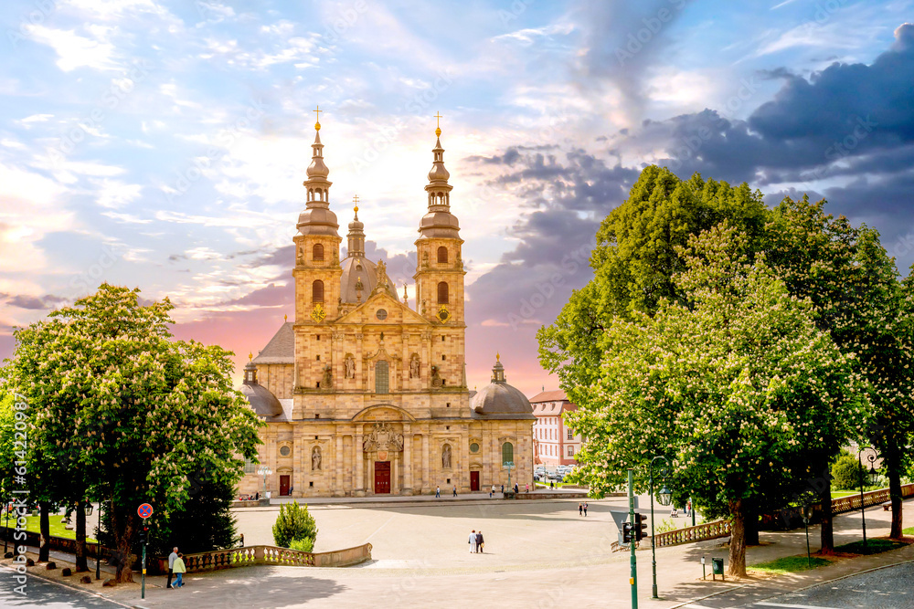 Fototapeta premium Dom, Fulda, Hessen, Deutschland 