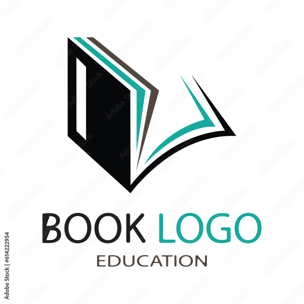 Book logo design template Book logo design template