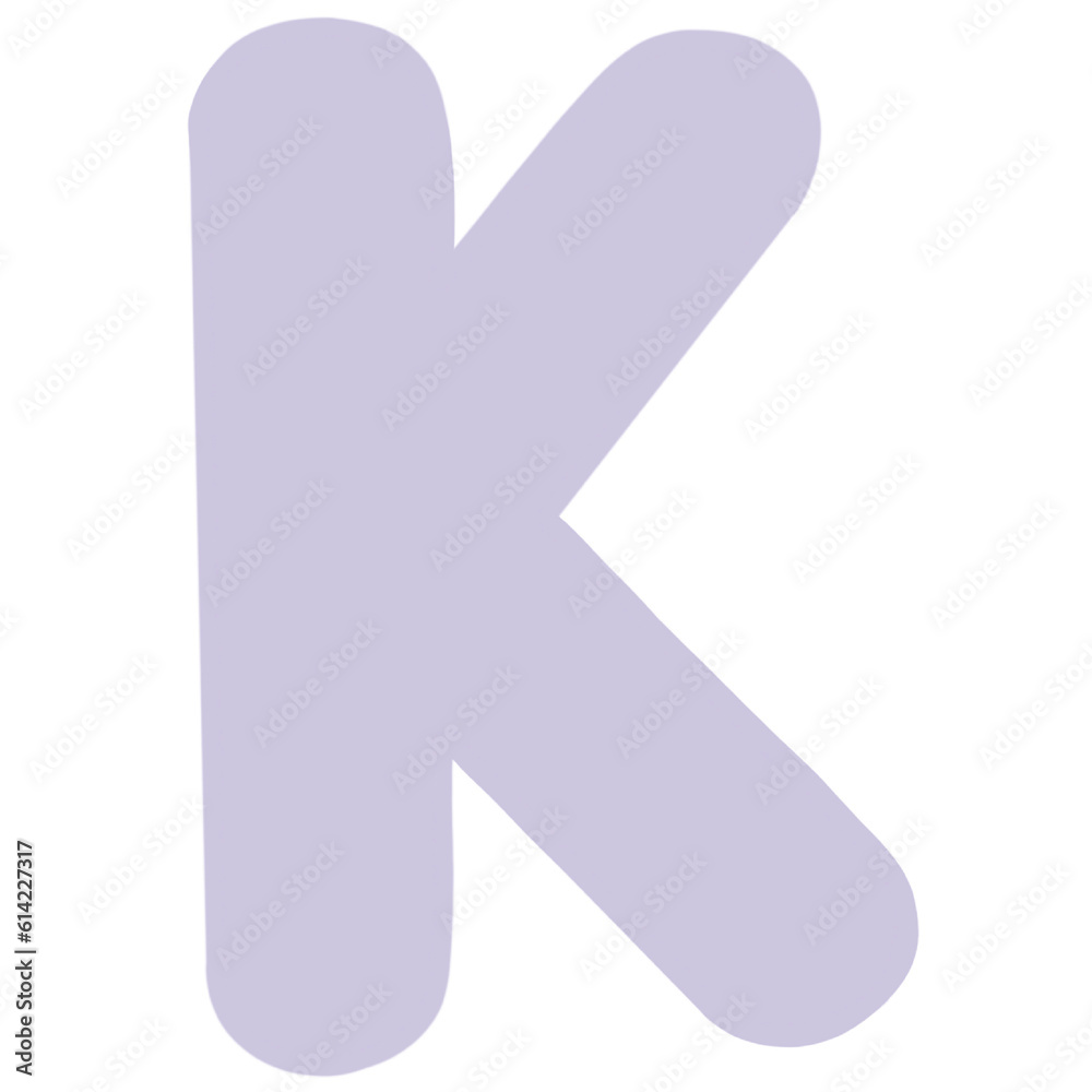 Blue and purple tones of font, English alphabet Blue and purple tones of font, English alphabet