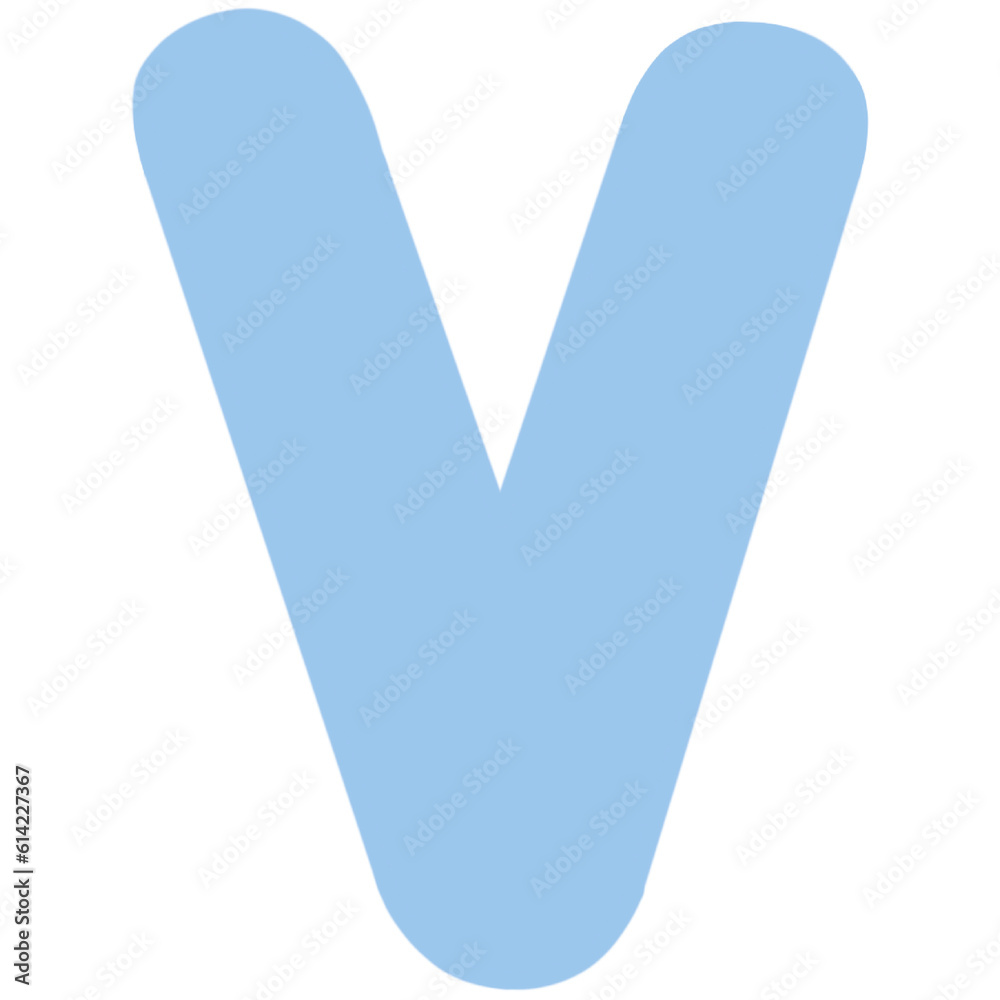 Blue and purple tones of font, English alphabet Blue and purple tones of font, English alphabet