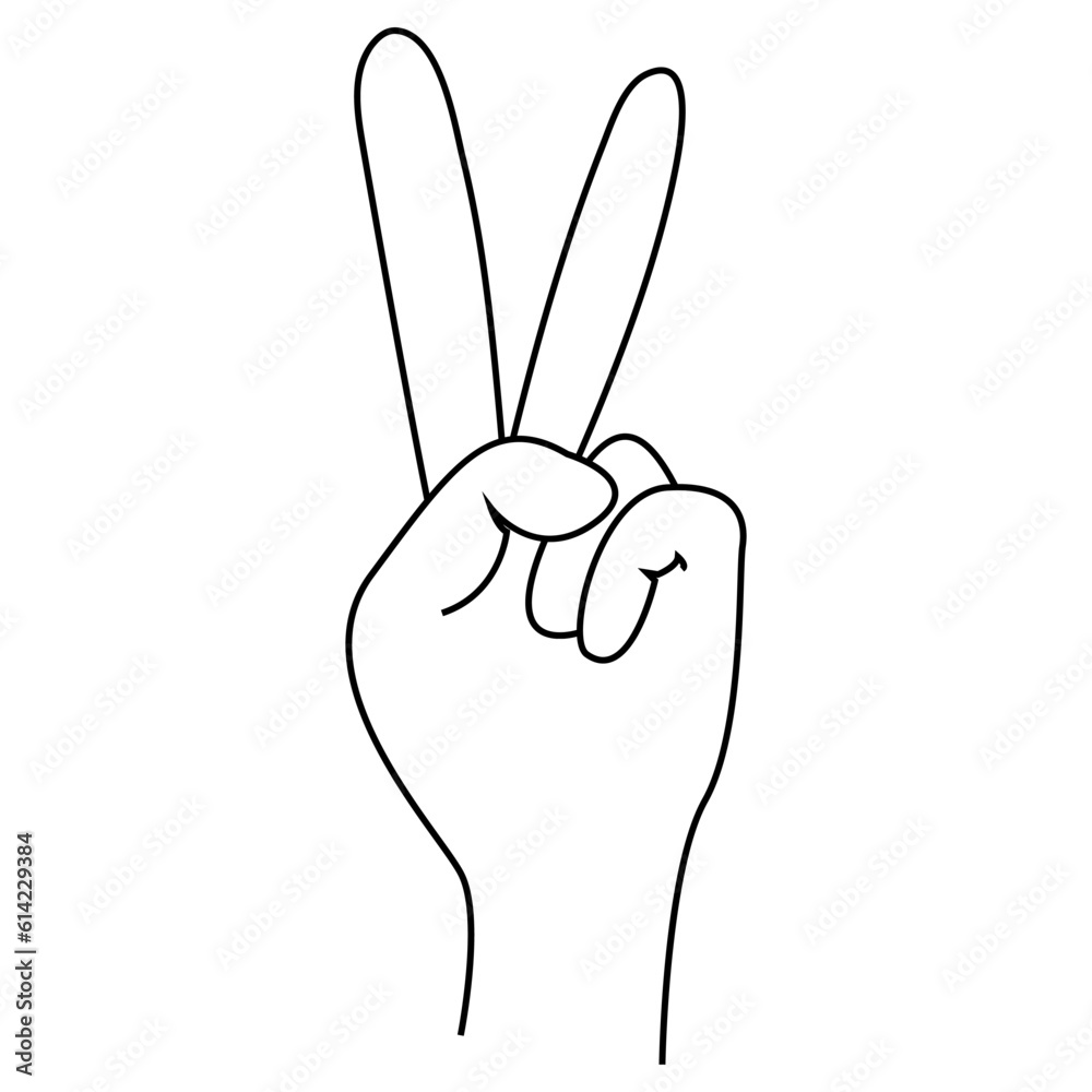 Obraz premium hand icon vector illustration design