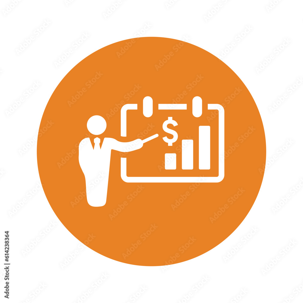 Business Presentation icon.