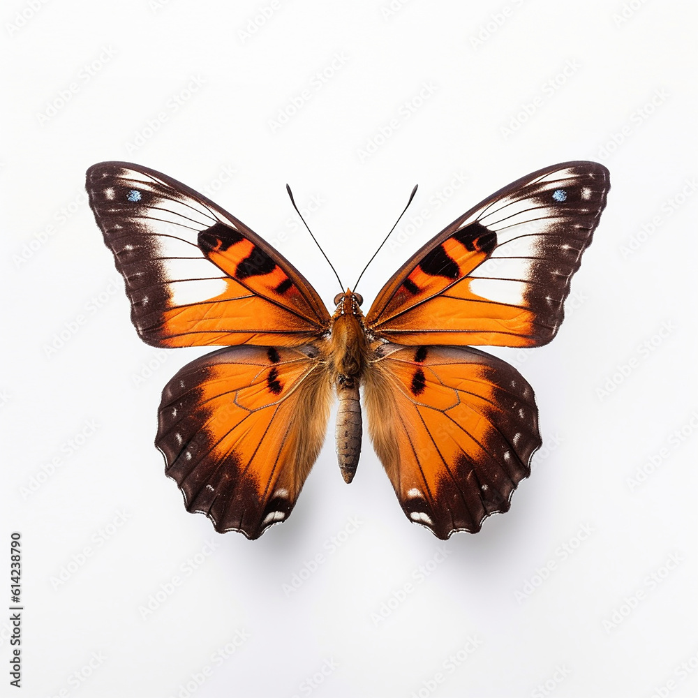 Obraz premium butterfly on white background
