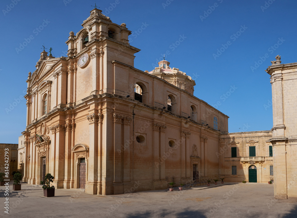 St. Paul's Cathedral in Mdina. malt