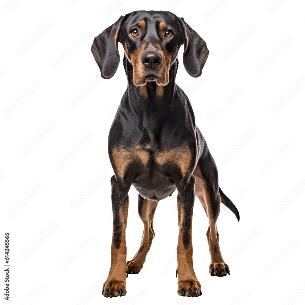 Dog on transparent background Dog on transparent background