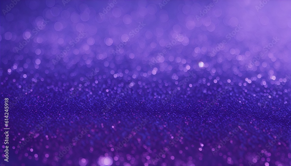 A dazzling background of purple glitter, accompanied by ethereal bokeh A dazzling background of purple glitter, accompanied by ethereal bokeh