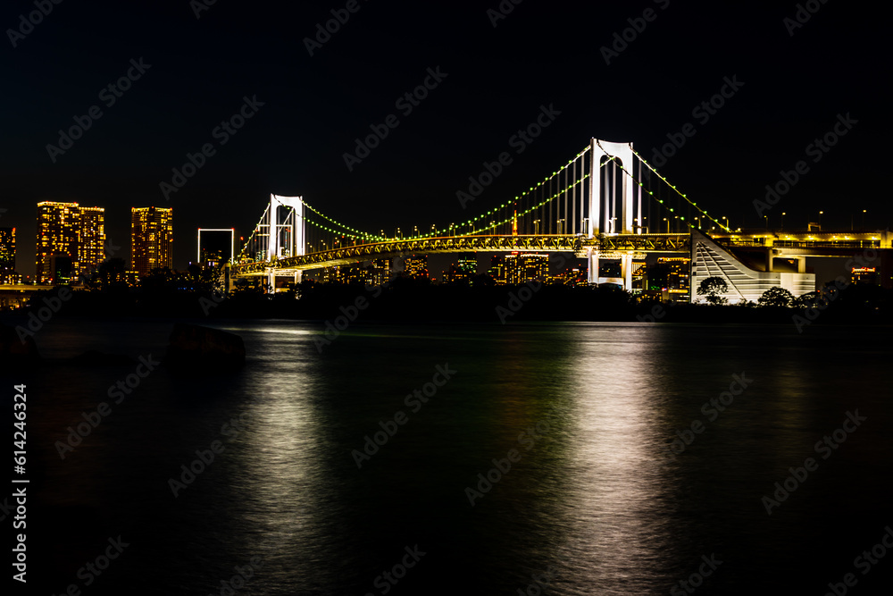 レインボーブリッジの見える夜景