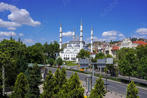 Ankara Melike Sultan Mosque in Ulus           photo