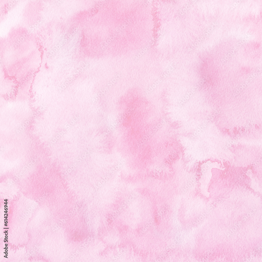 Fototapeta premium Square pink watercolor background