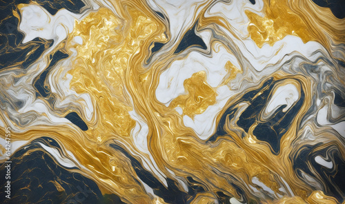 luxury marble and blue sapphire abstract