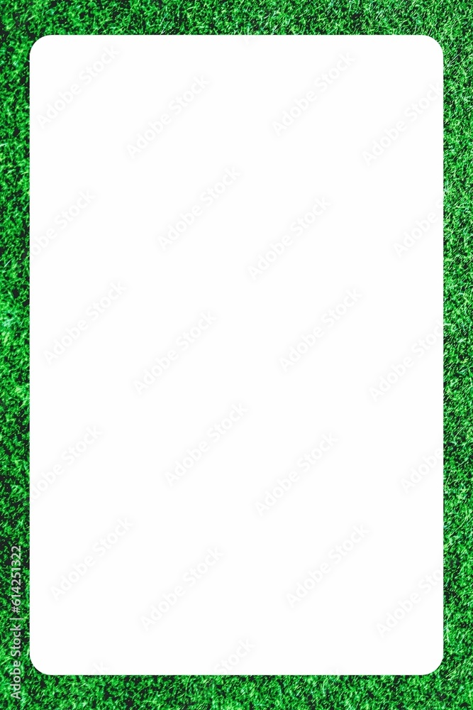 Obraz premium Creative and colored rectangle border with white background