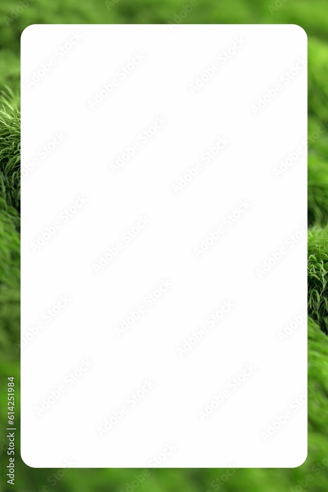 Obraz premium Creative and colored rectangle border with white background