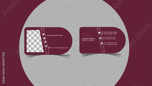 Professional Dui Cut Business Card design.