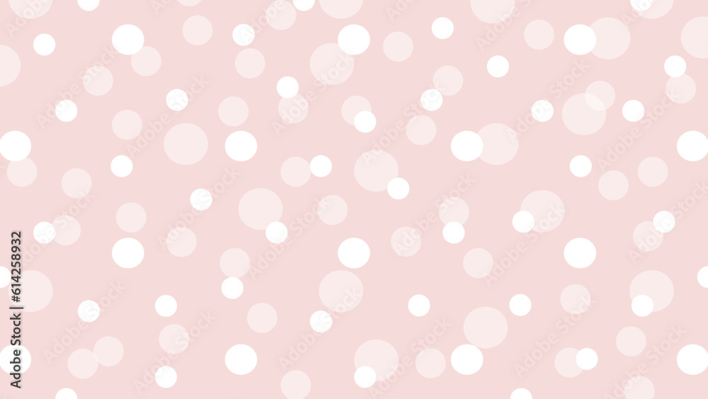 White dots on pink background White dots on pink background