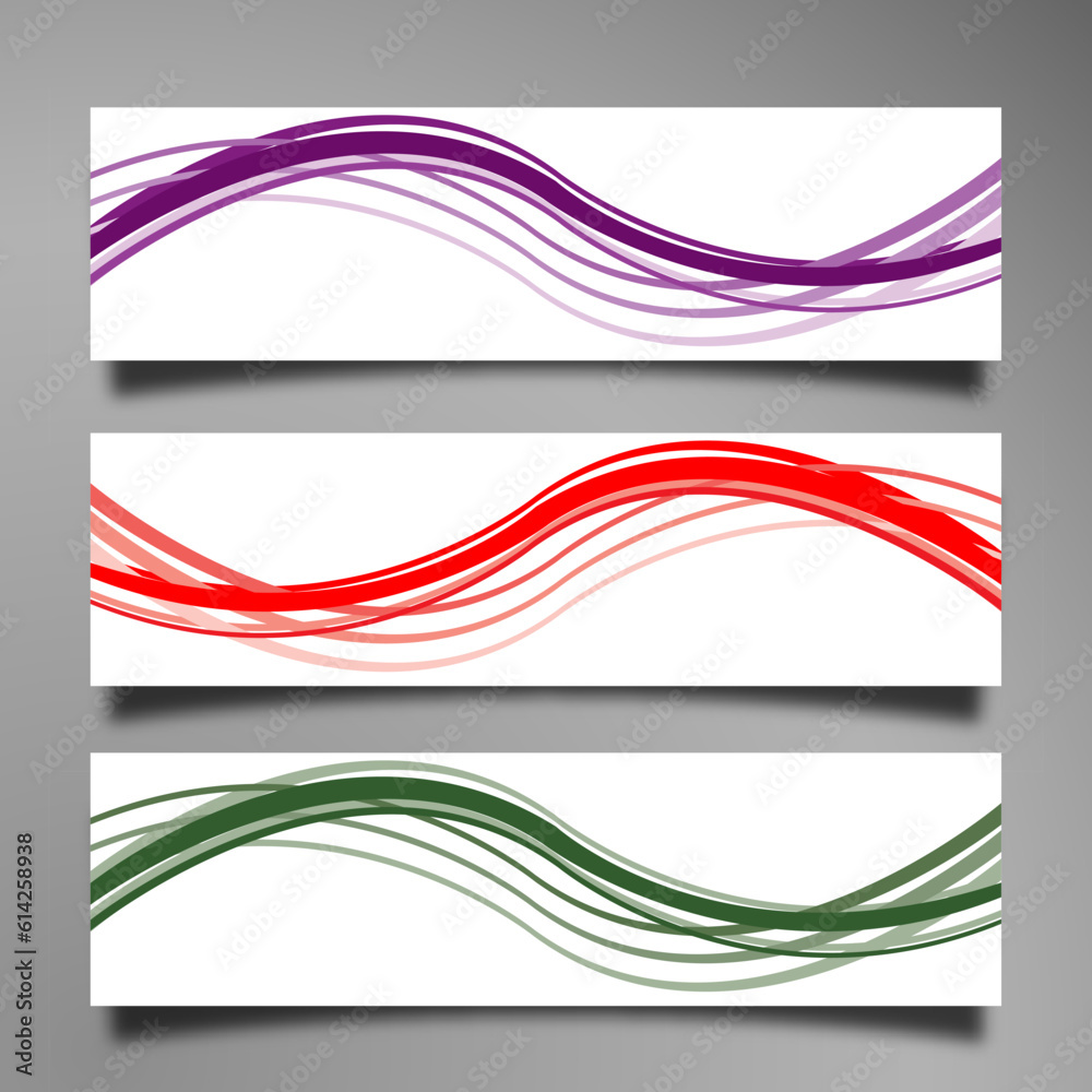 Banner background modern template, abstract design Banner background modern template, abstract design