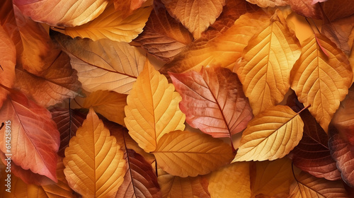 Autumn leaves.Created with Generative AI technology.