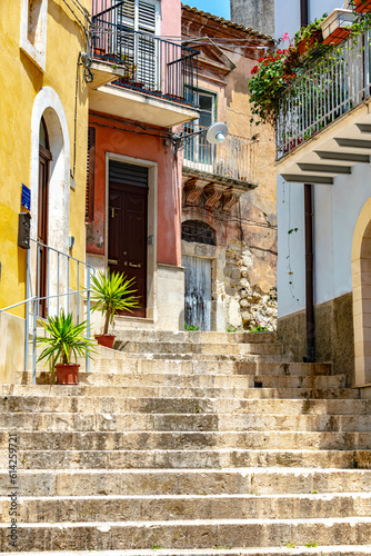 Fototapeta Naklejka Na Ścianę i Meble -  Architecture of Ragusa in Val di Noto, southern Sicily, Italy