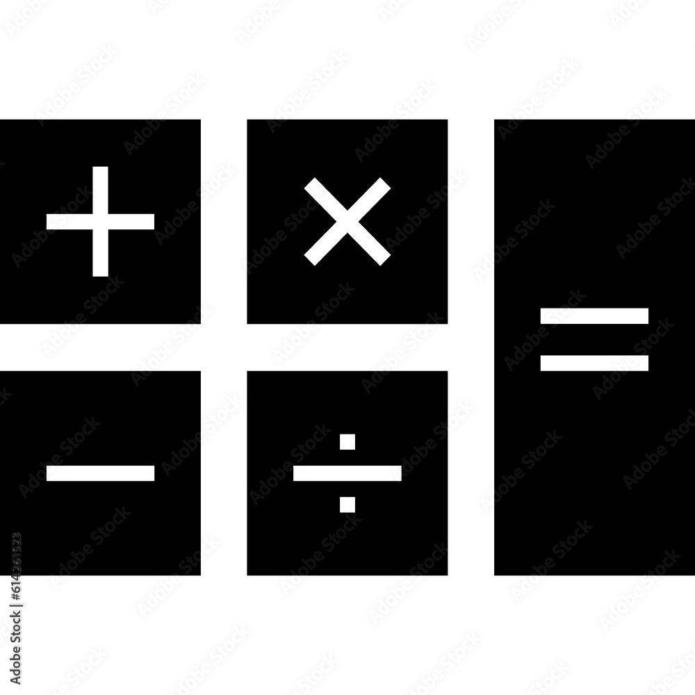 Obraz premium calculator icon