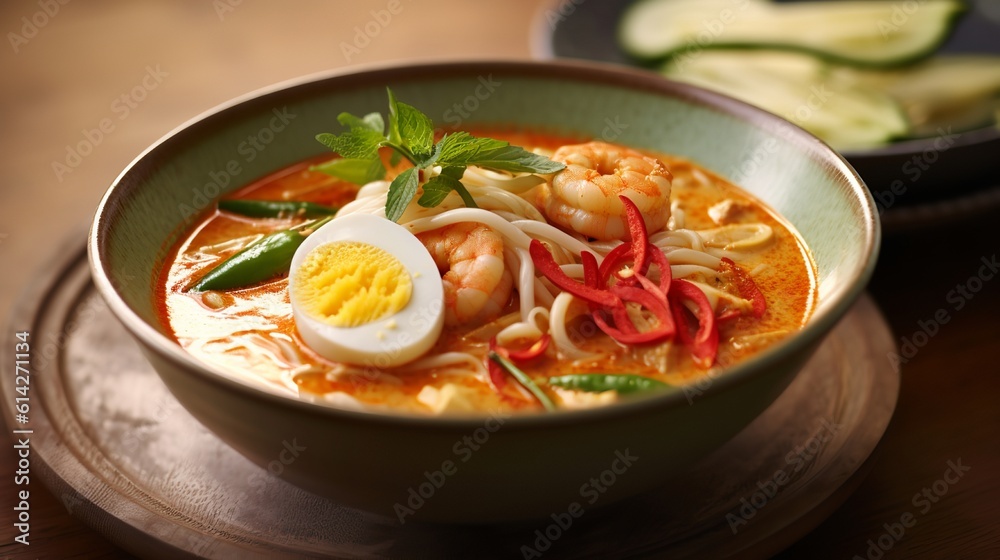 Curry Laksa: Spicy and Creamy Noodle Soup Curry Laksa: Spicy and Creamy Noodle Soup