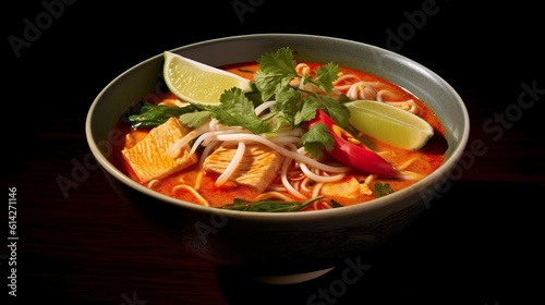 Laksa: A Spicy Coconut Noodle Soup