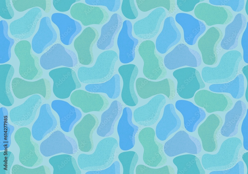 Abstract ocean stones seamless circle polka dots geometric pattern for fabrics and textiles and packaging Abstract ocean stones seamless circle polka dots geometric pattern for fabrics and textiles and packaging