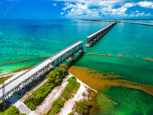 Bahia Honda State Park - Calusa Beach  Florida Keys - tropical beach - USA.