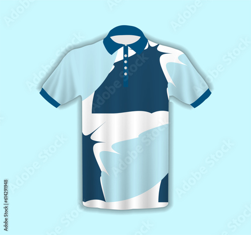 Men's T-shirt in 3D Style