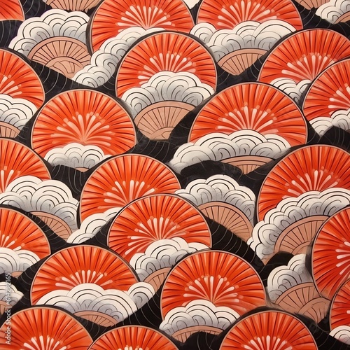 art japan pattern illustration wallpaper and background
