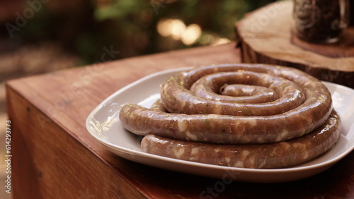 handmade charcuterie, sausage