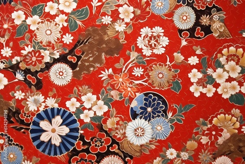 Japanese Artistry Engaging Background Patterns and Illustrations
