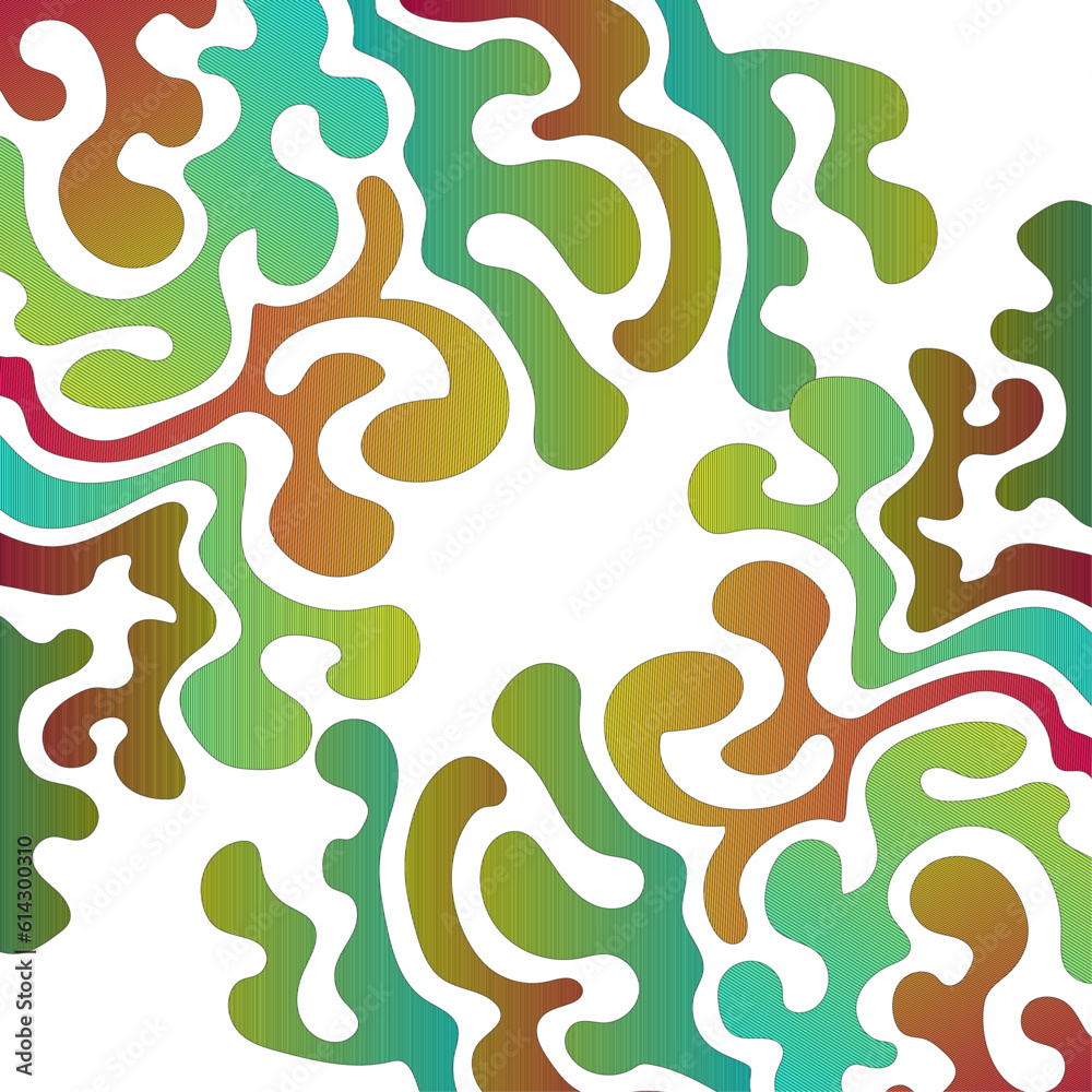 hand drawn flat groovy psychedelic pattern, colorful leaky lines hand drawn flat groovy psychedelic pattern, colorful leaky lines