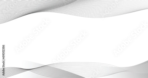 White abstract background with waves