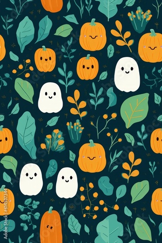 cute halloween pattern 