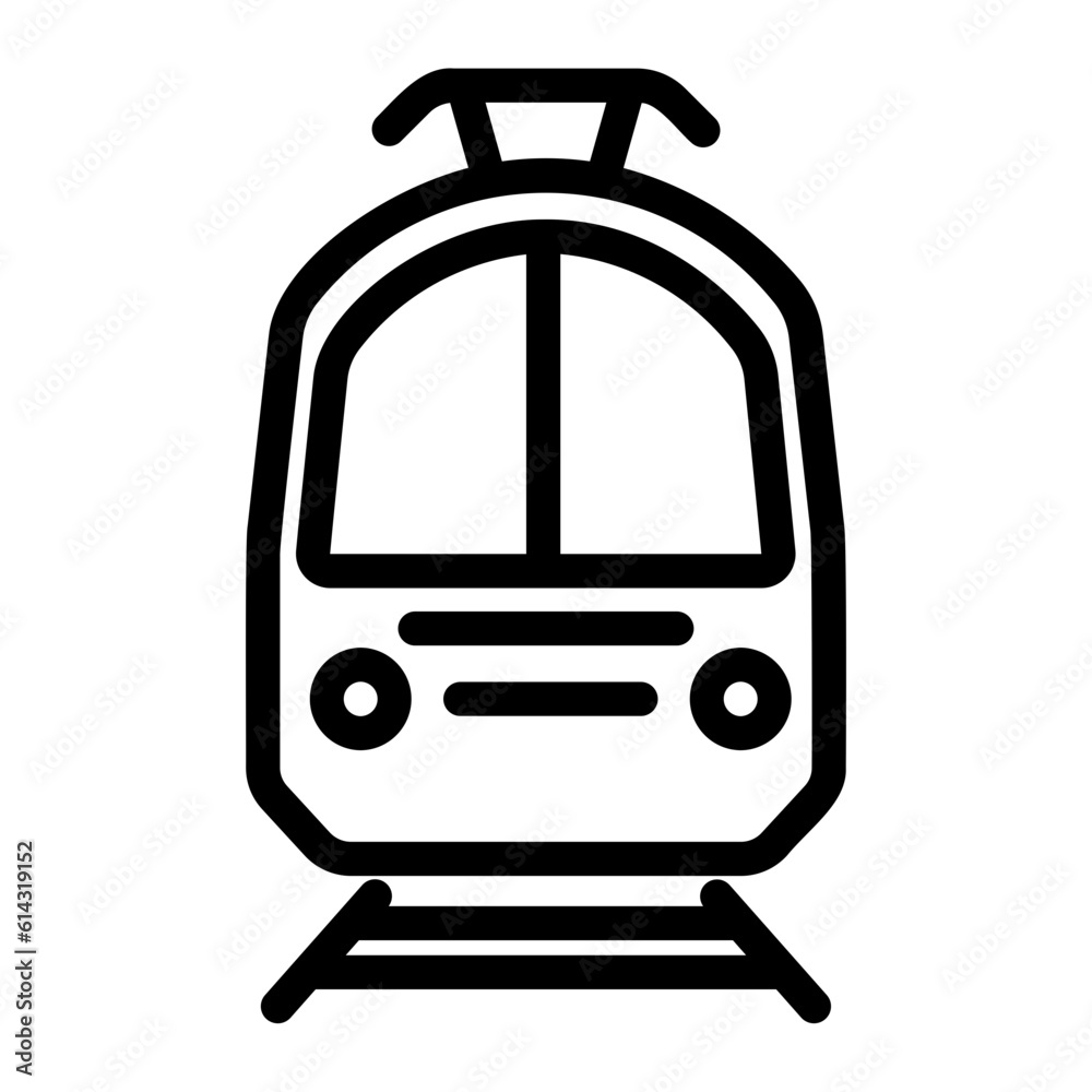 Fototapeta premium train icon