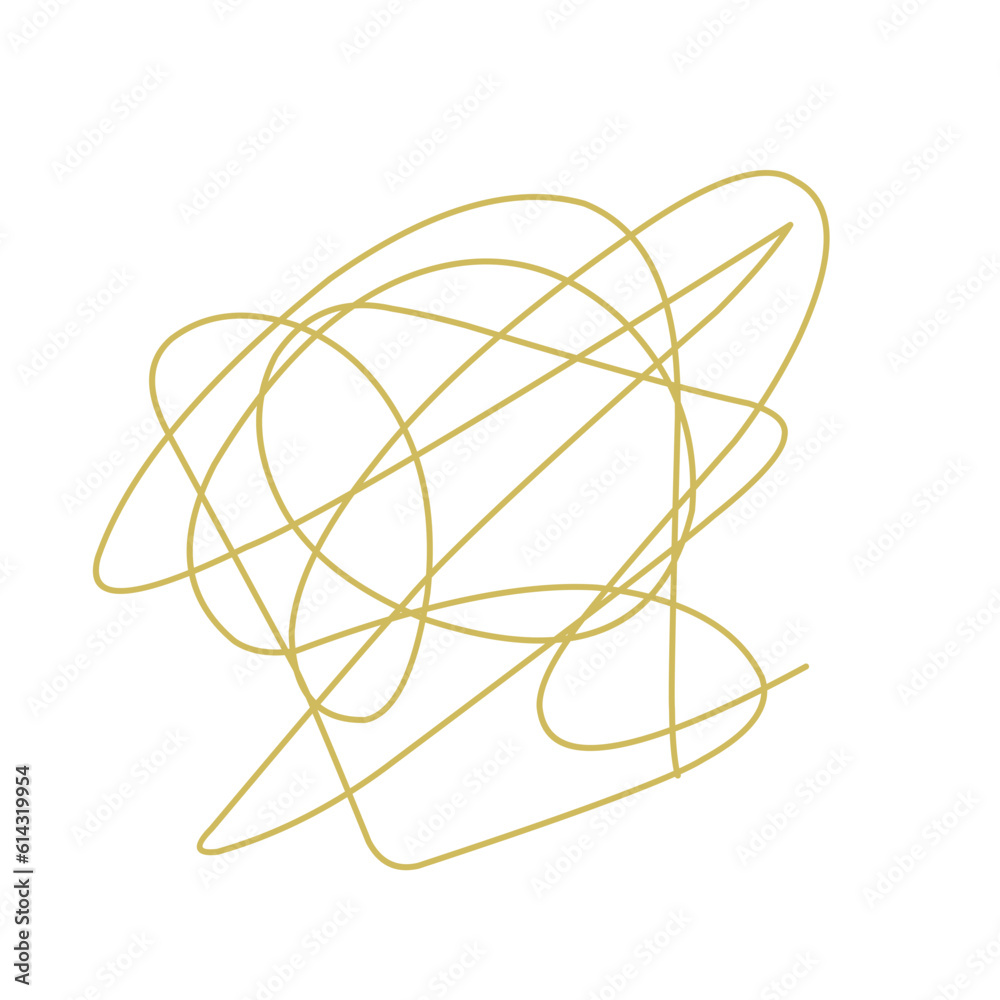 Tangled Abstract Line Tangled Abstract Line