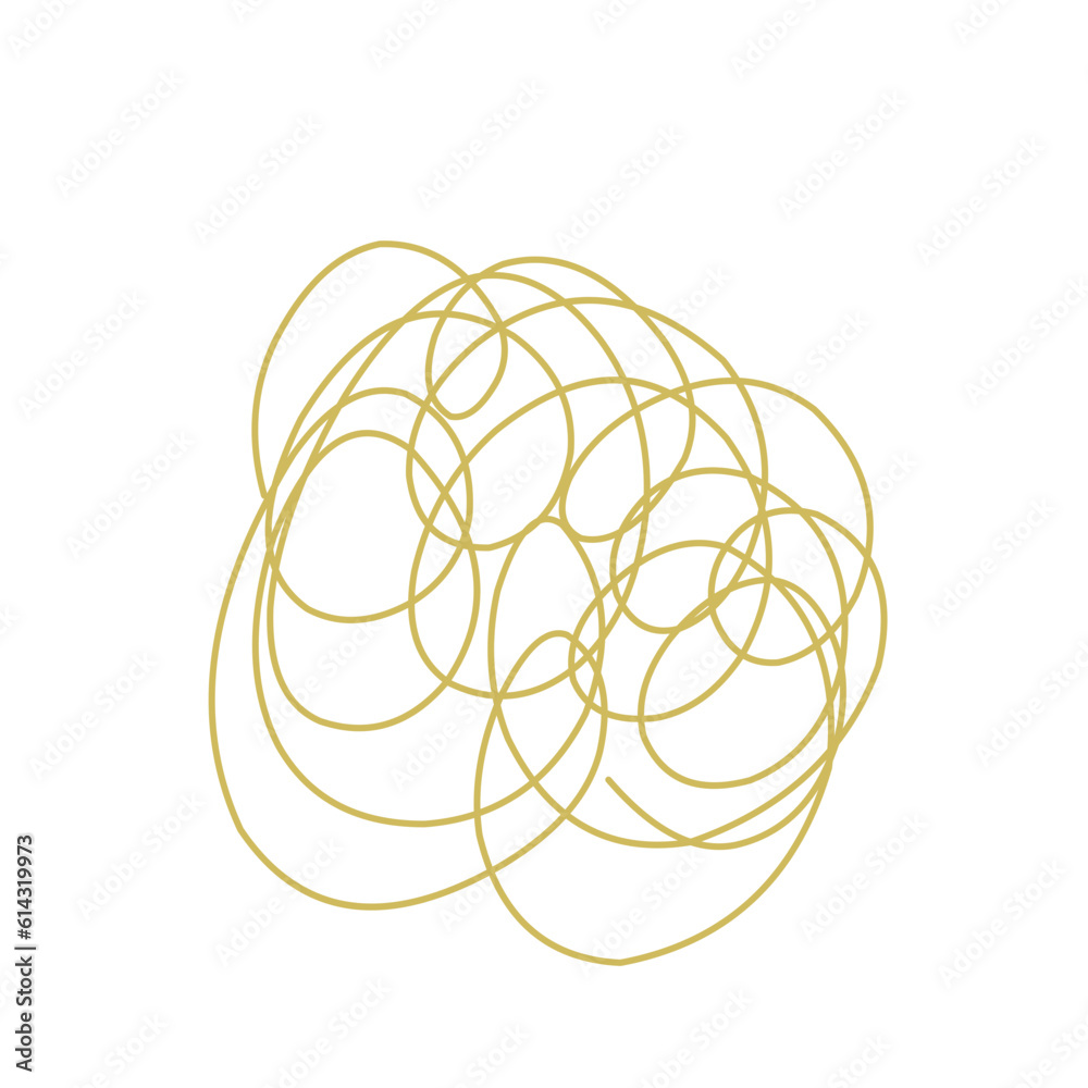 Tangled Abstract Line Tangled Abstract Line