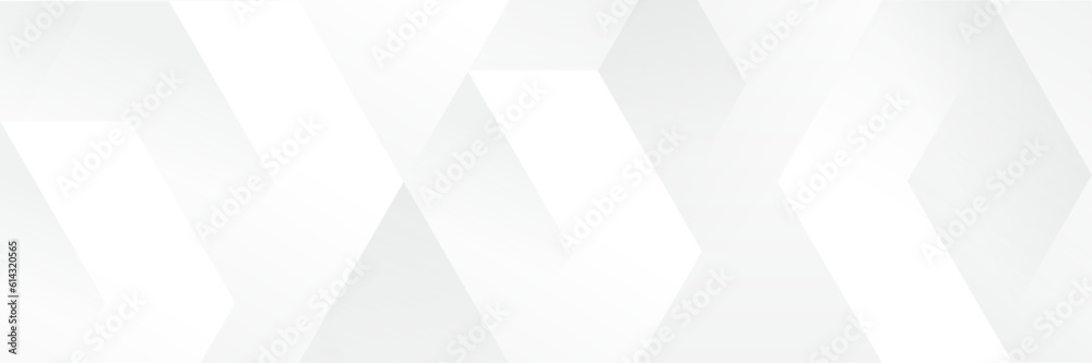 Abstract white Geometric banner design background. Abstract white Geometric banner design background.