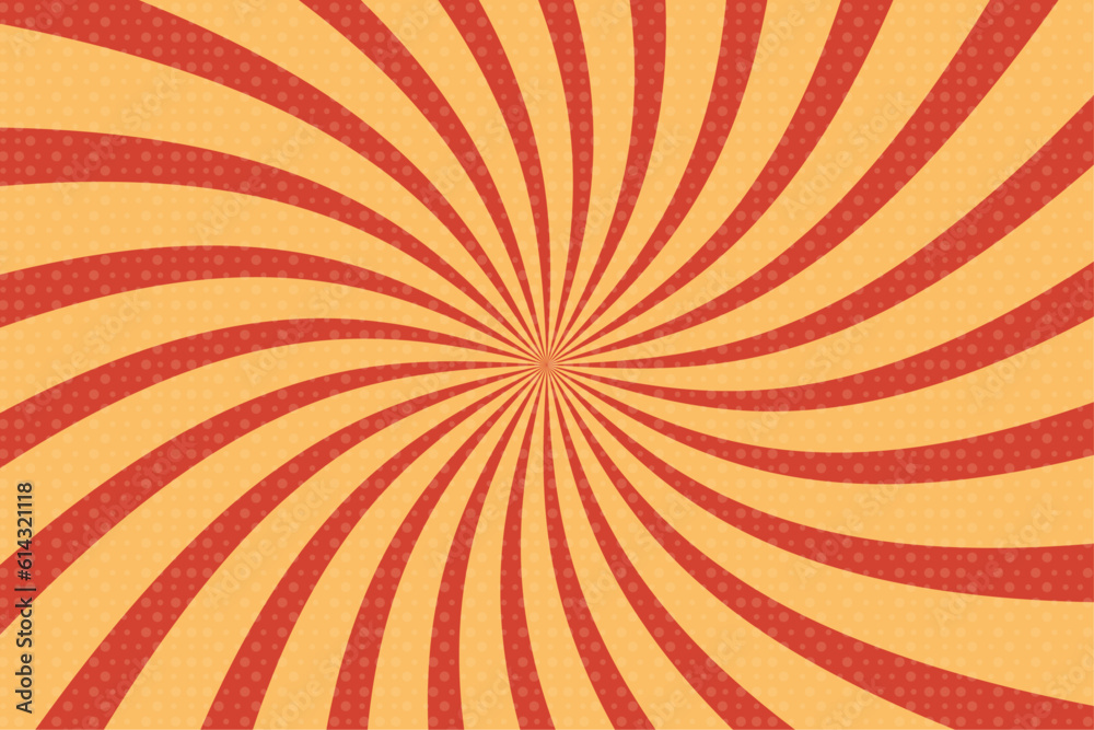 Obraz premium Vector flat comic style retro background, wallpaper