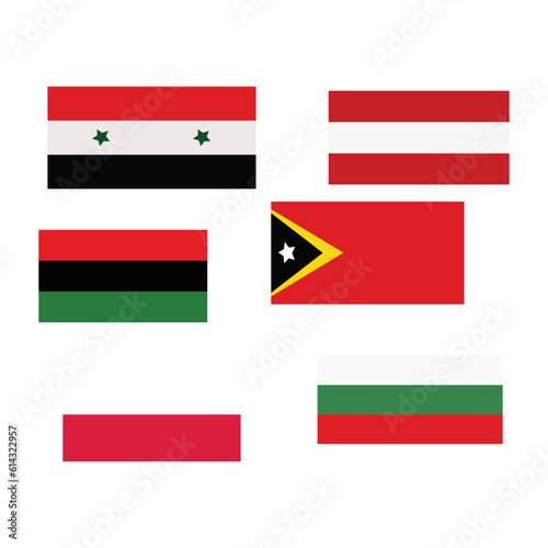 Free Download All official national flags of the world . circular design . Vector . - GFXLoad