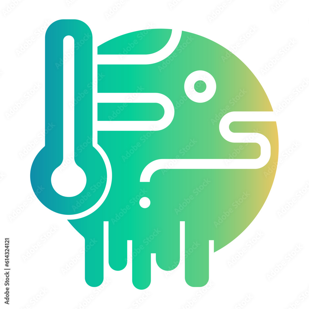 global warming icon global warming icon