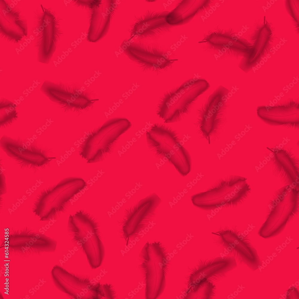 red lips pattern