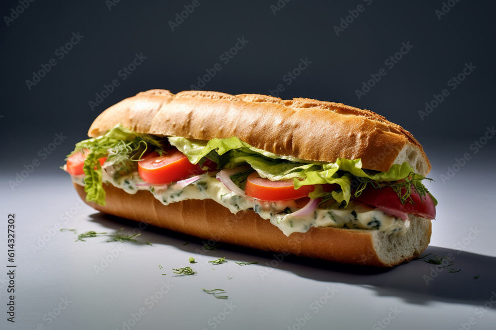 sandwich with tomato and lettuce sandwich with tomato and lettuce