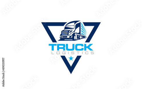 Illustration graphic vector of logistics and delivery services company logo design template