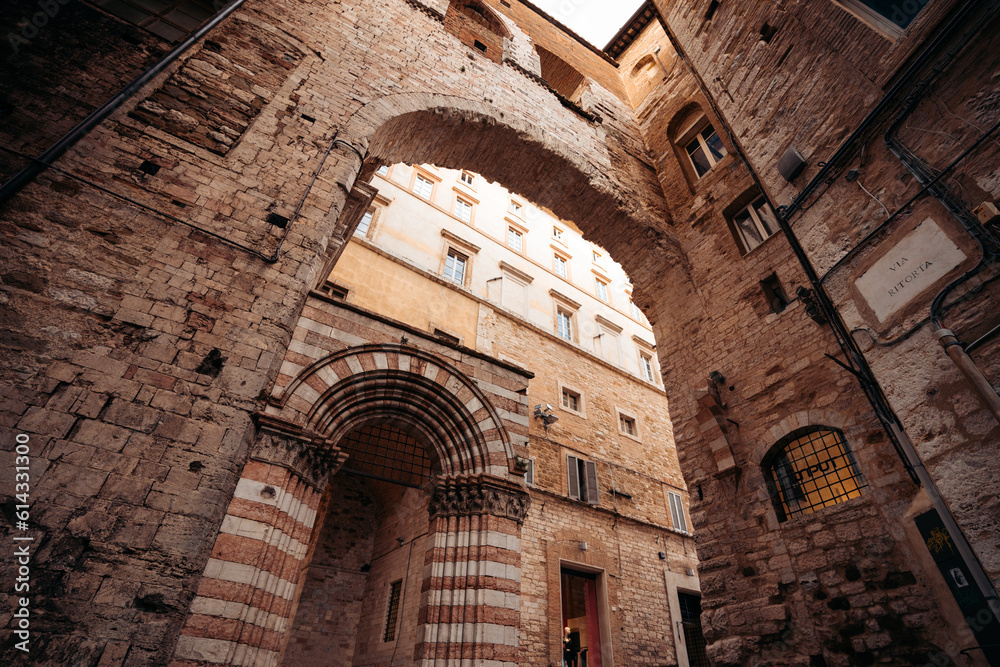 Multiple Generations of Arches, Perugia Italy