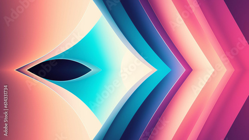 abstract background with rainbow