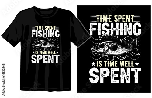Fishing t-shirt vector, Fishing vintage t-shirt design, vintage fishing t shirt graphic illustration