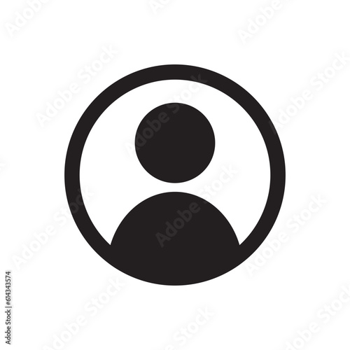Male, men profile Icon design