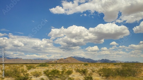 clouds over the mountains