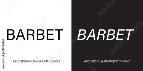 abstract digital technology logo font alphabet. Minimal modern urban fonts for logo, brand etc. Typography typeface uppercase lowercase and number. vector illustration