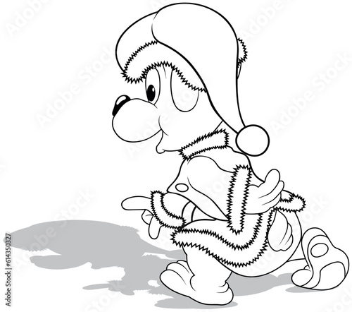 Drawing of a Teddy Bear in ...